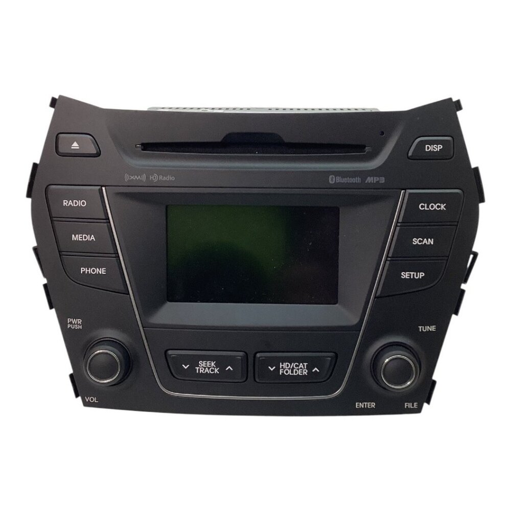 Hyundai Santa Fe 2013-2016 Factory OEM AM/FM Radio CD‎ Player Bluetooth Untested